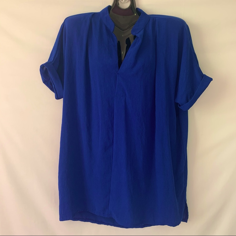 SOLD - VINTED Blue Tunic Dress